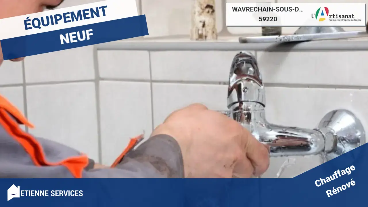 Expert en Installation de sanitaire, plombier à Wavrechain-sous-Denain (59220)