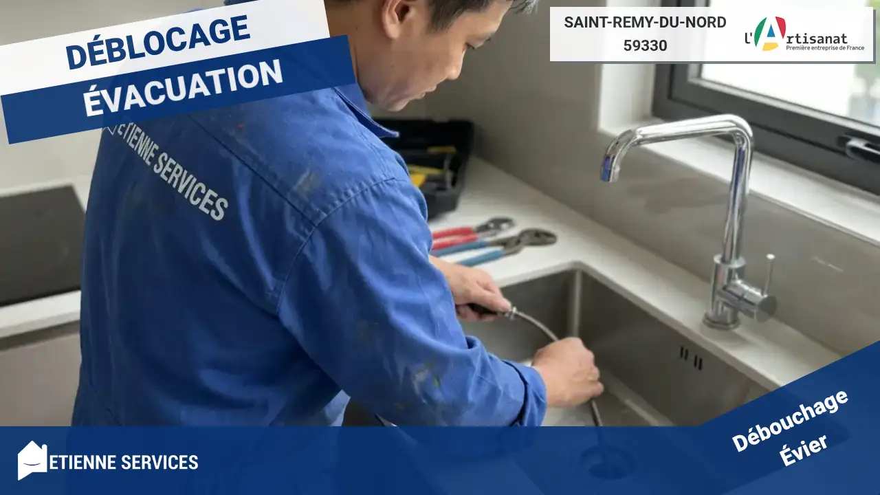 Débouchage de canalisation : service plombier à Saint-Remy-du-Nord