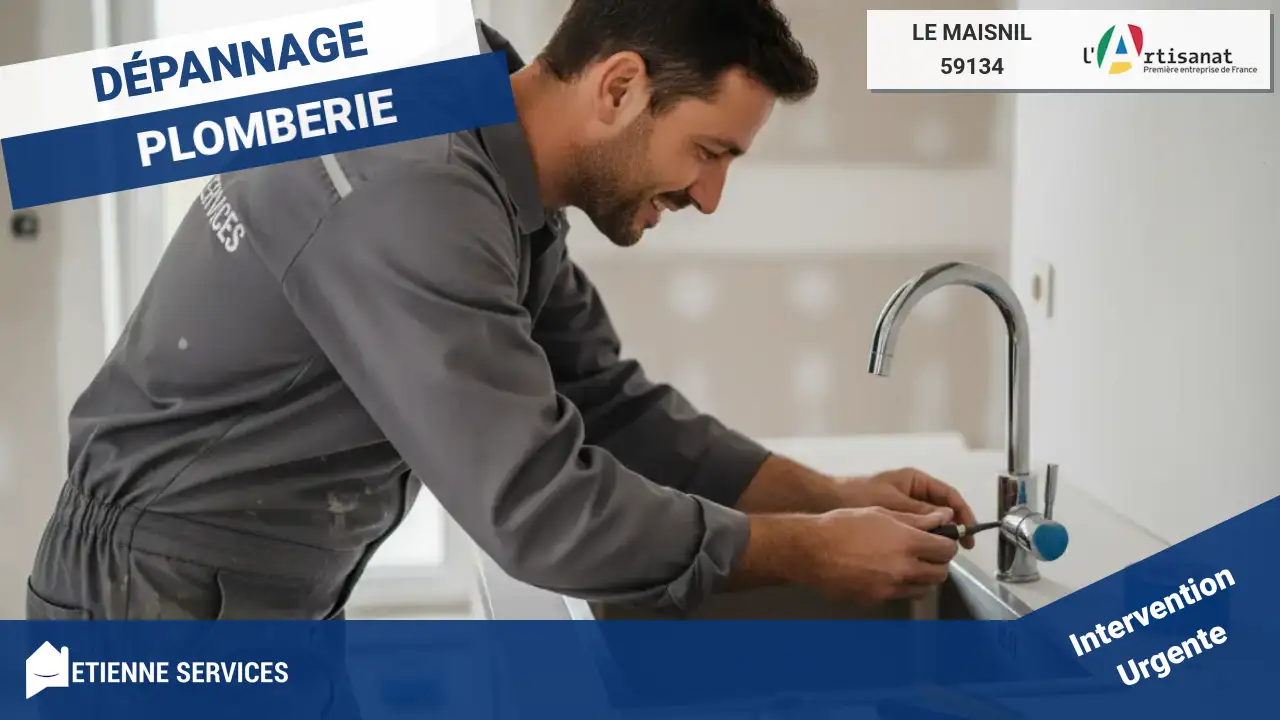 Dépannage et installation plomberie : Plombier Le Maisnil (59134)