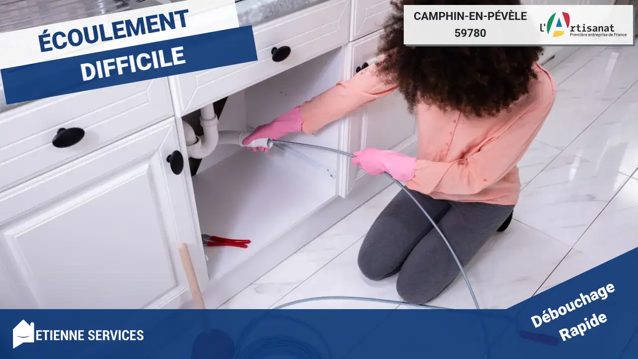 Débouchage de Canalisation : intervention rapide par Plombier à Camphin-en-Pévèle (59780)