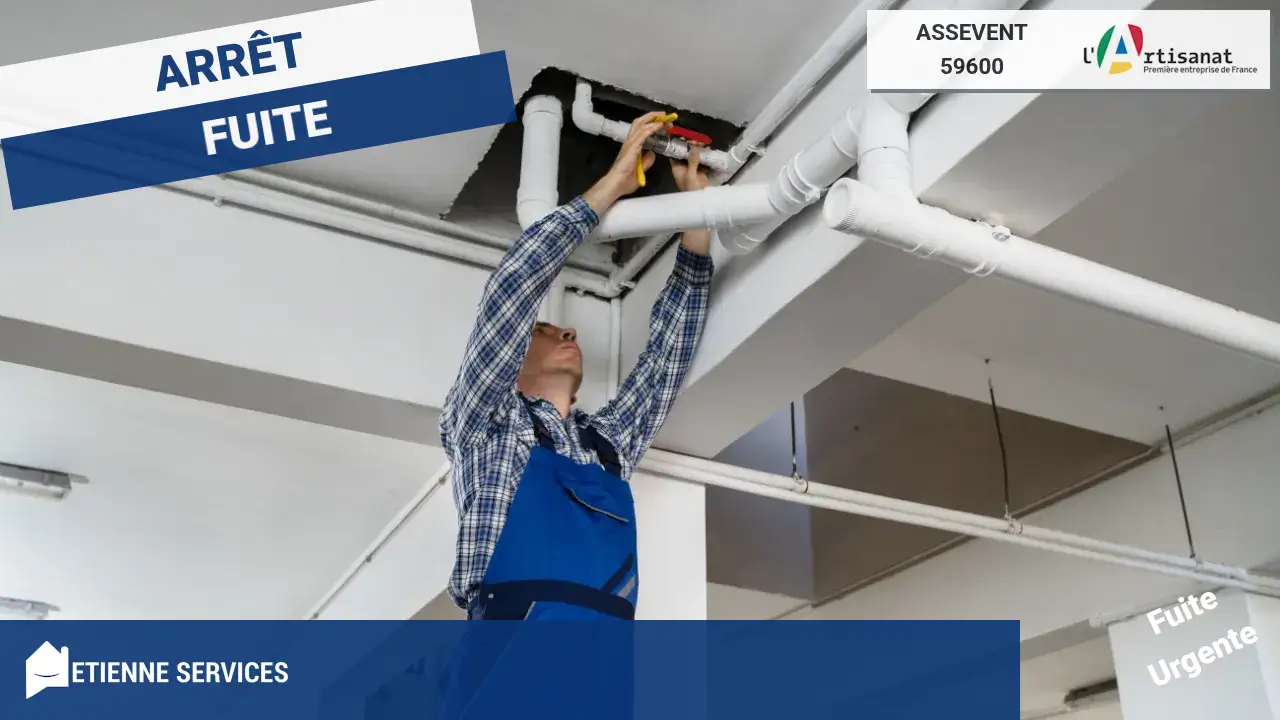 Réparation de Fuite d'Eau par un Plombier à Assevent (59600)