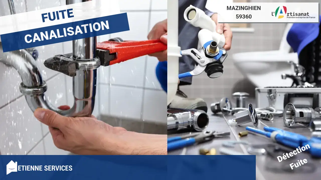 Spécialiste de la Réparation de Fuite d'Eau : Plombier Mazinghien (59360)