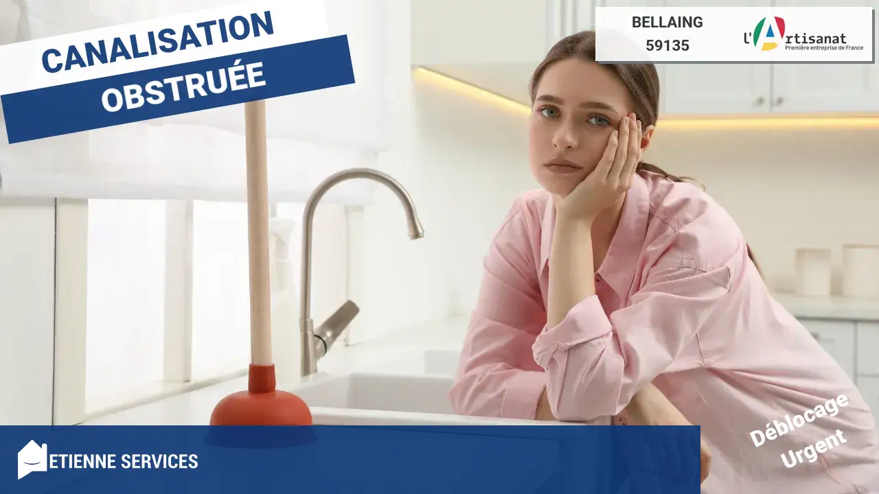Débouchage de Canalisation Efficace par votre Plombier à Bellaing (59135)