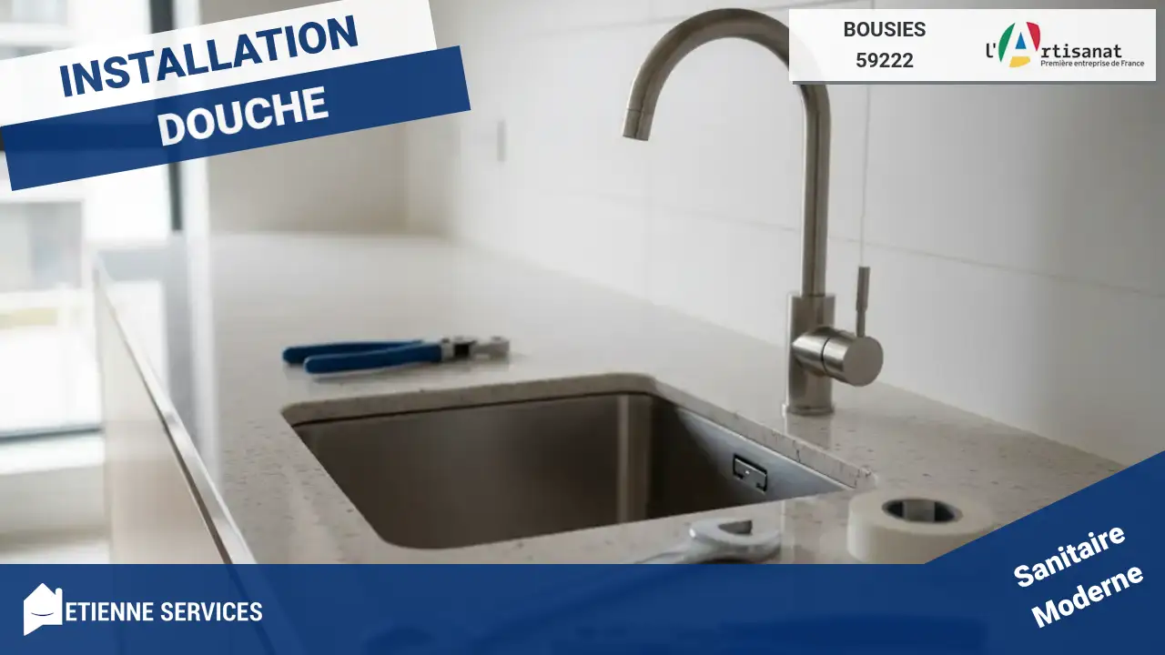 Installation de Sanitaire et Rénovation de Salle de Bain - Plombier Bousies