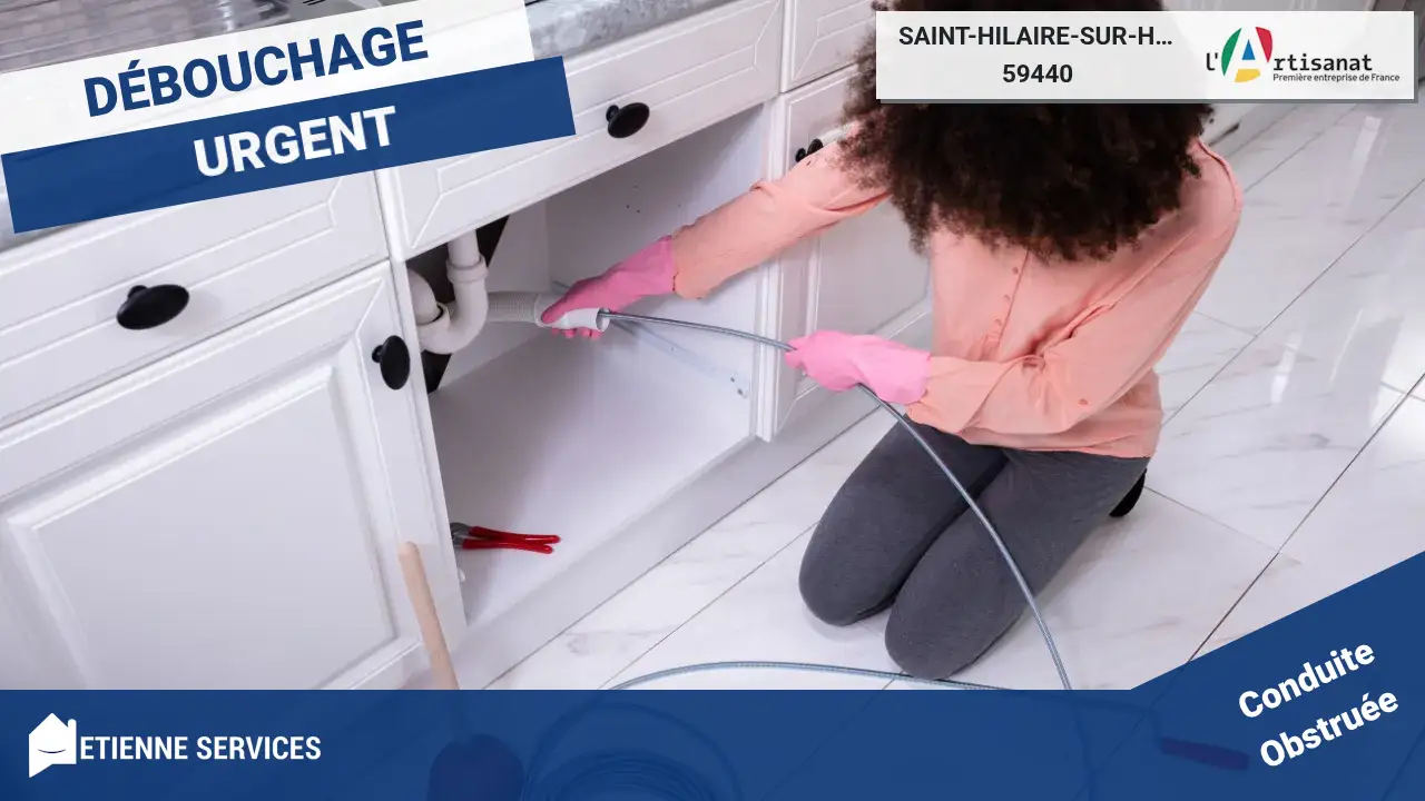 Débouchage de Canalisation Efficace par votre Plombier à Saint-Hilaire-sur-Helpe