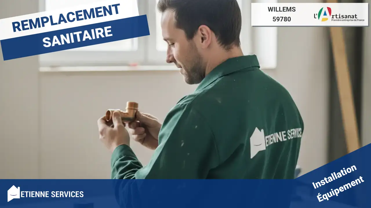 Installation de Sanitaire sur Mesure par votre Plombier à Willems