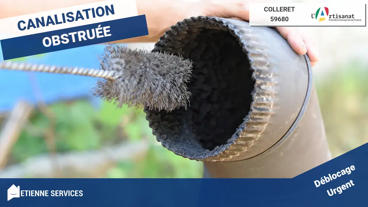 Débouchage de Canalisation Rapide par votre Plombier à Colleret (59680)