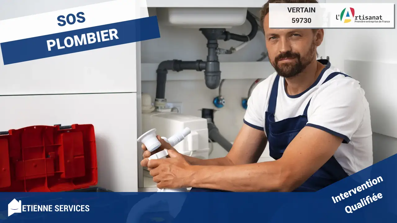 Dépannage et Installation par votre Plombier à Vertain (59730) - Intervention Rapide