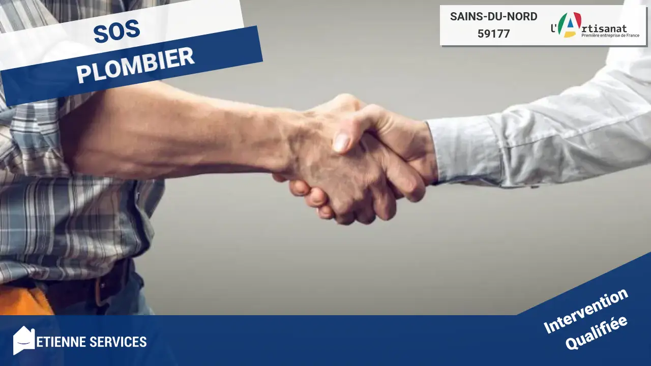 Dépannage et Installation de Plomberie par votre Plombier à Sains-du-Nord