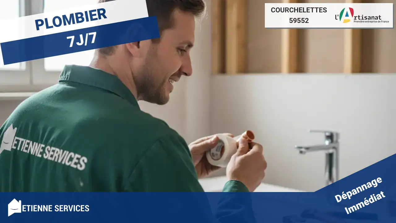 Dépannage et Installation : Votre Plombier à Courchelettes (59552)