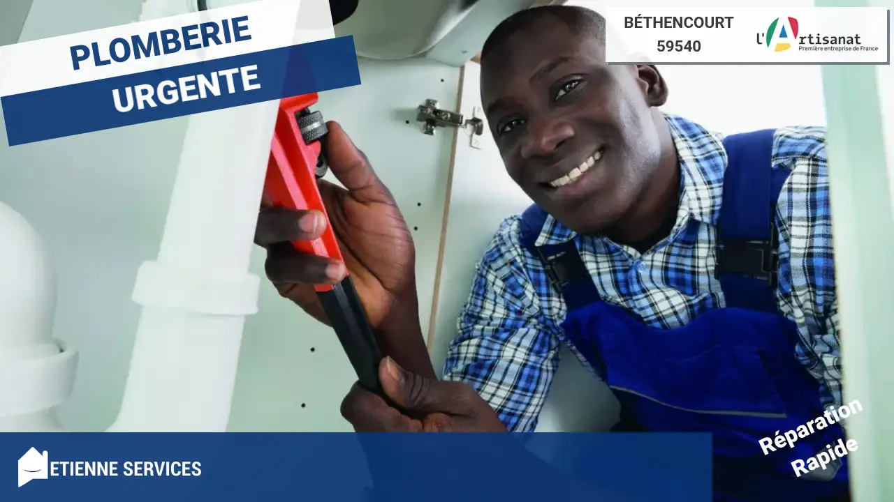 Dépannage et Installation par votre Plombier à Béthencourt (59540)