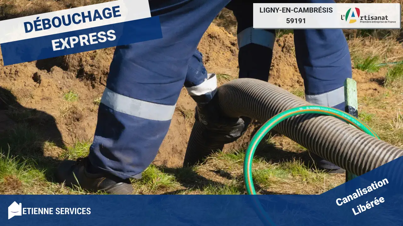 Débouchage de canalisation : Service efficace de votre Plombier Ligny-en-Cambrésis