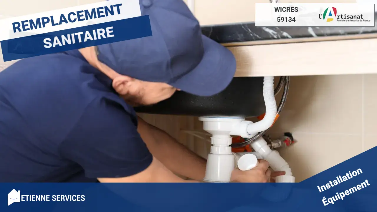Installation et Rénovation de Sanitaire par votre Plombier à Wicres (59134)