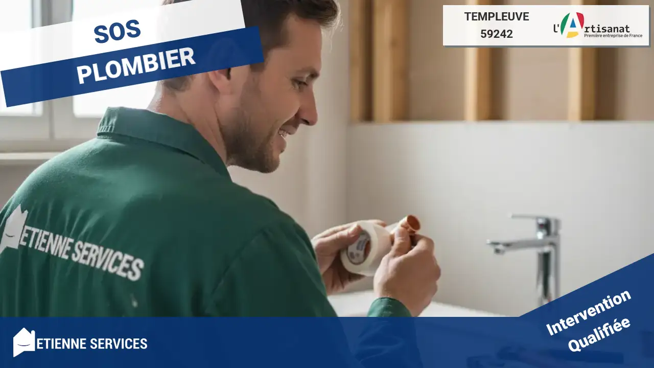 Votre expert en dépannage et installation de plomberie à Templeuve
