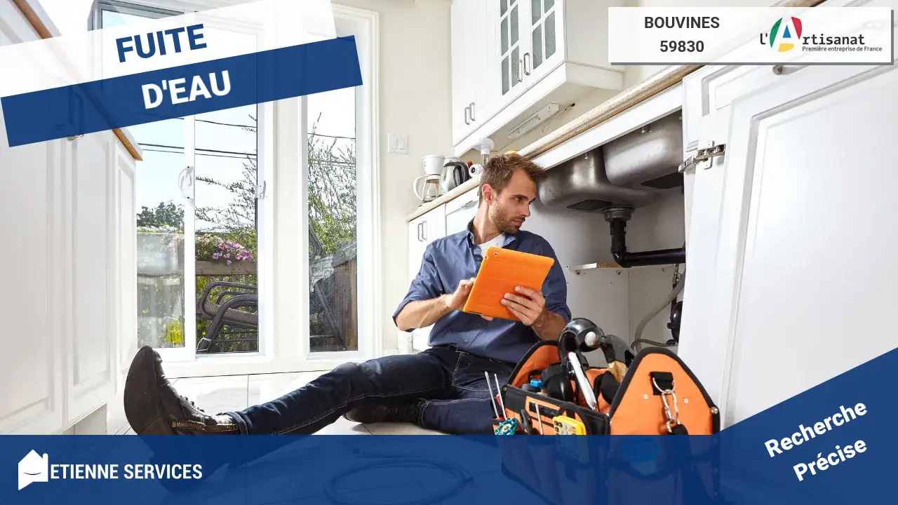 Réparation de fuite d'eau : Votre plombier expert à Bouvines (59830)