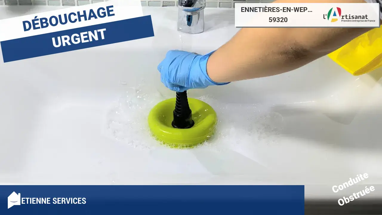Débouchage de Canalisation à Ennetières-en-Weppes par nos Plombiers Efficaces