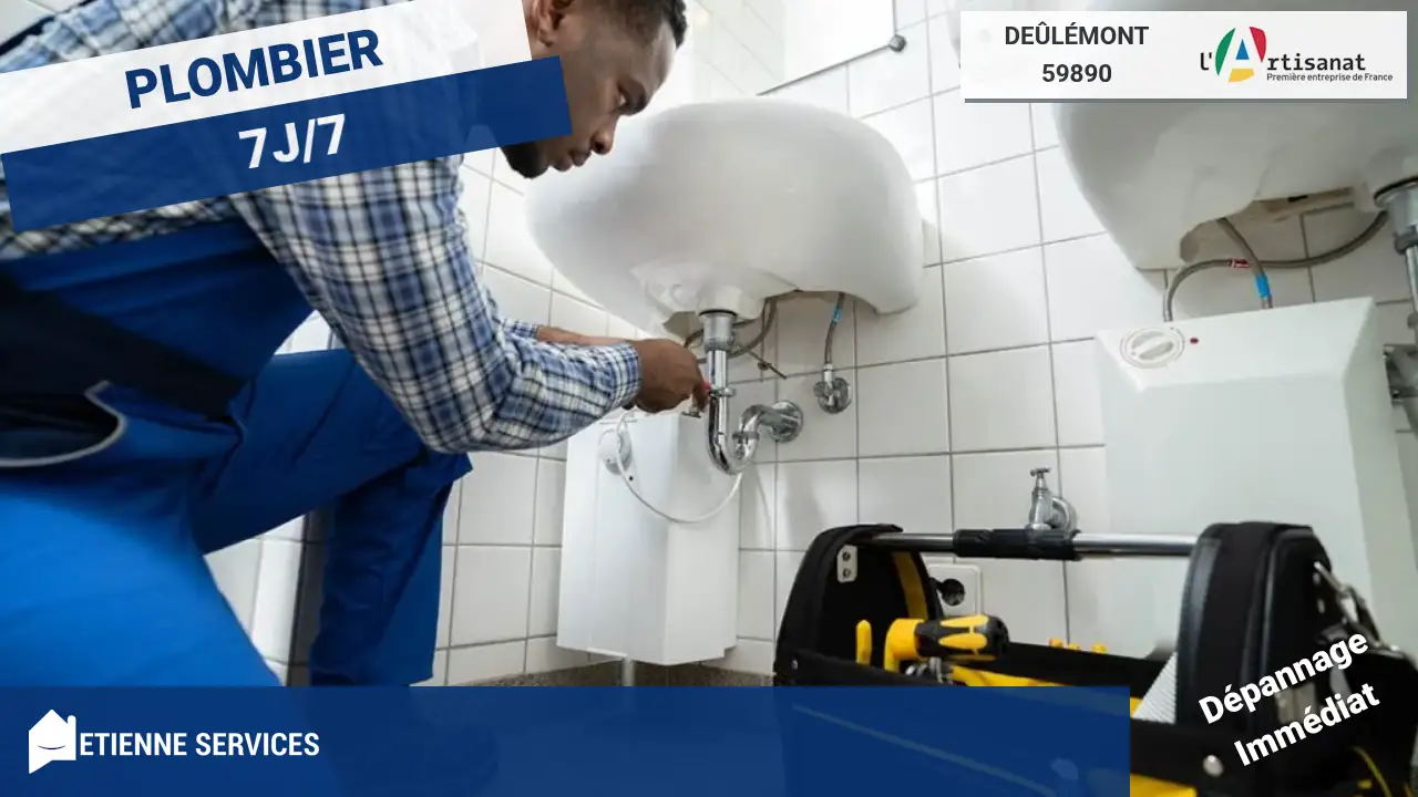 Votre plombier pour le dépannage et l'installation à Deûlémont
