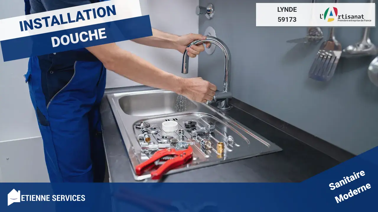 Installation de Sanitaire Professionnelle par notre Plombier à Lynde