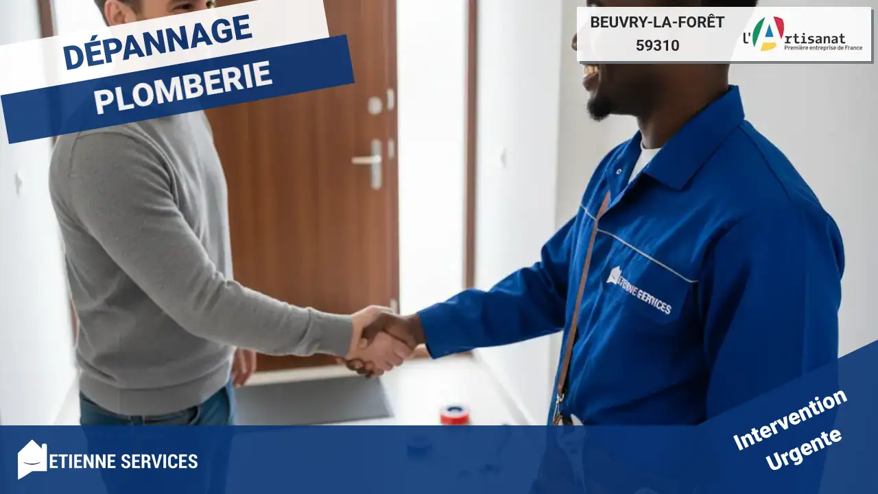 Dépannage et Installation : votre Plombier à Beuvry-la-Forêt