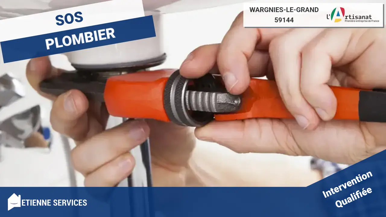 Service de Dépannage et Installation par votre Plombier à Wargnies-le-Grand (59144)
