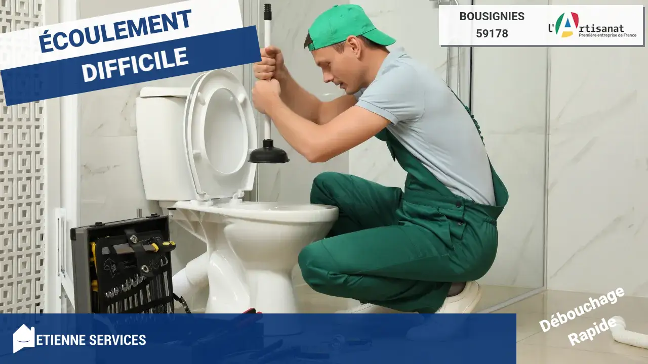Débouchage de Canalisation Rapide | Plombier Bousignies