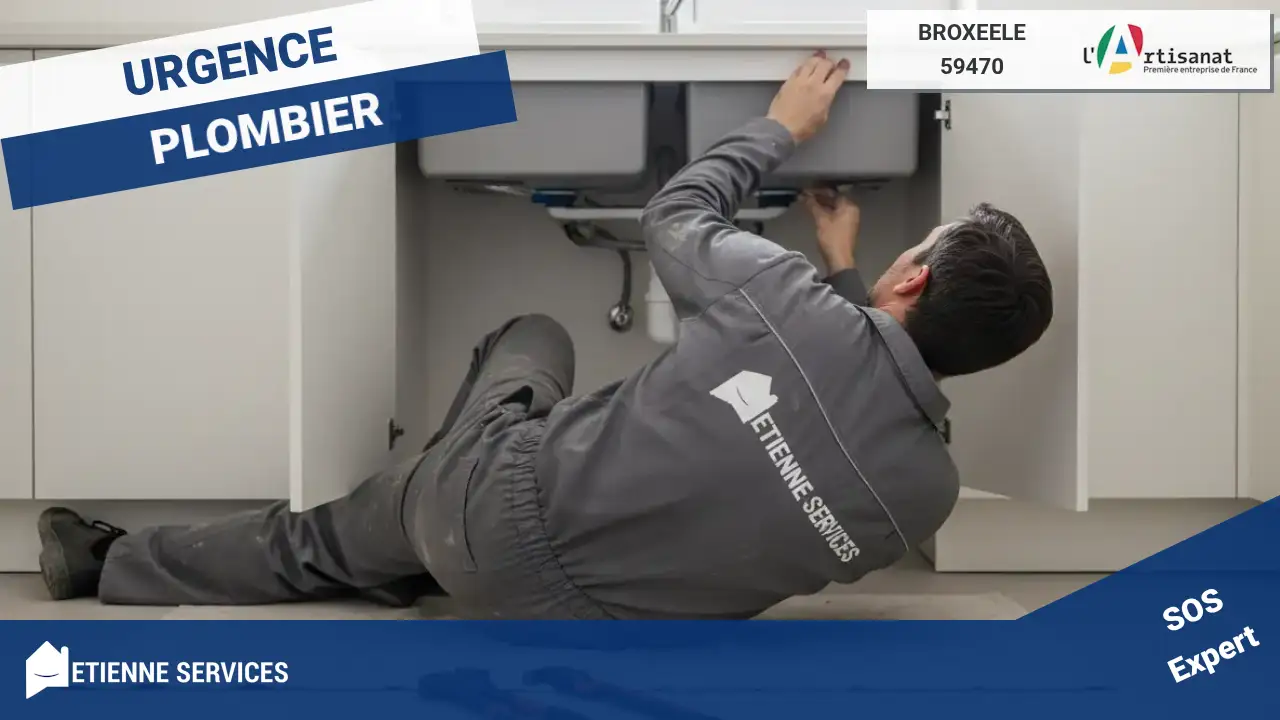 Dépannage et Installation par votre Plombier à Broxeele (59470)