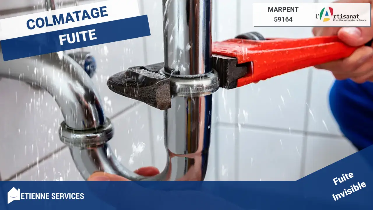 Réparation de Fuite d'Eau par votre Plombier à Marpent (59164)