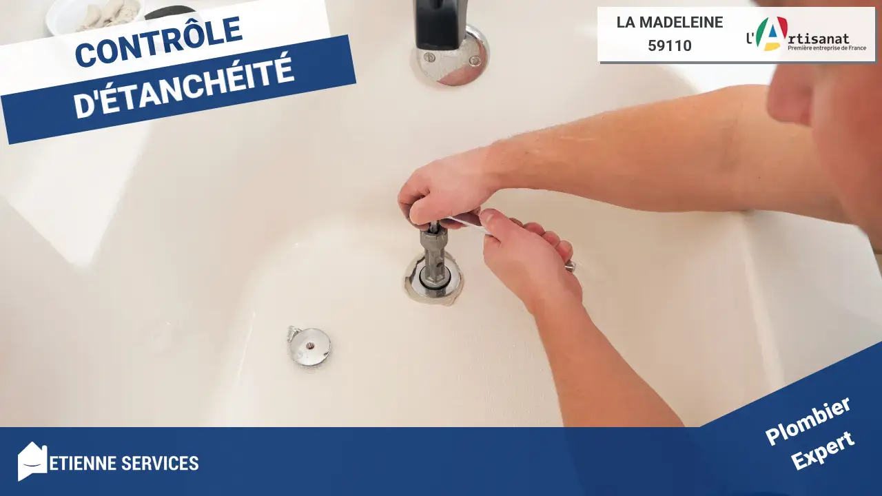 Réparation de Fuite d'Eau à La Madeleine (59110) par des Plombiers Experts