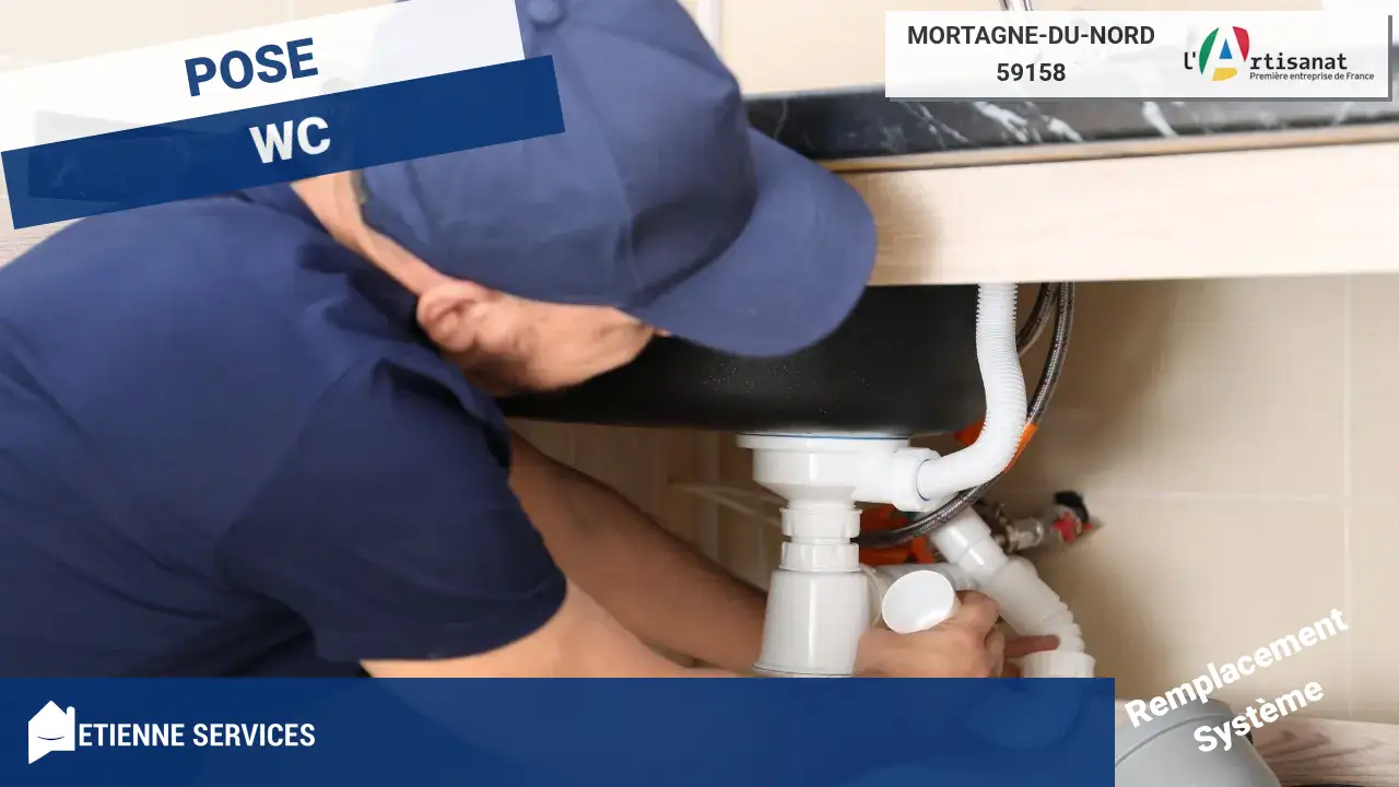 Installation de Sanitaire Professionnelle par un Plombier à Mortagne-du-Nord