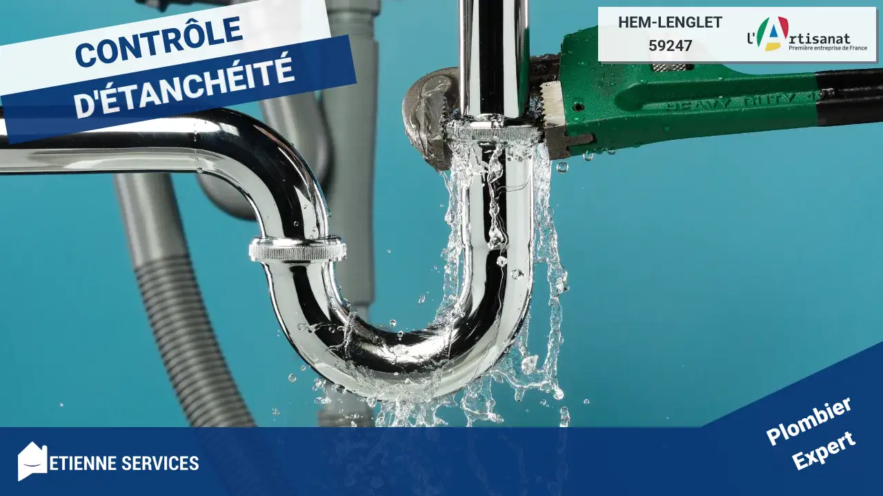 Réparation de Fuite d'Eau : Intervention rapide de votre plombier à Hem-Lenglet