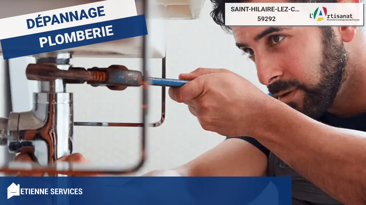 Dépannage et installation par votre plombier à Saint-Hilaire-lez-Cambrai