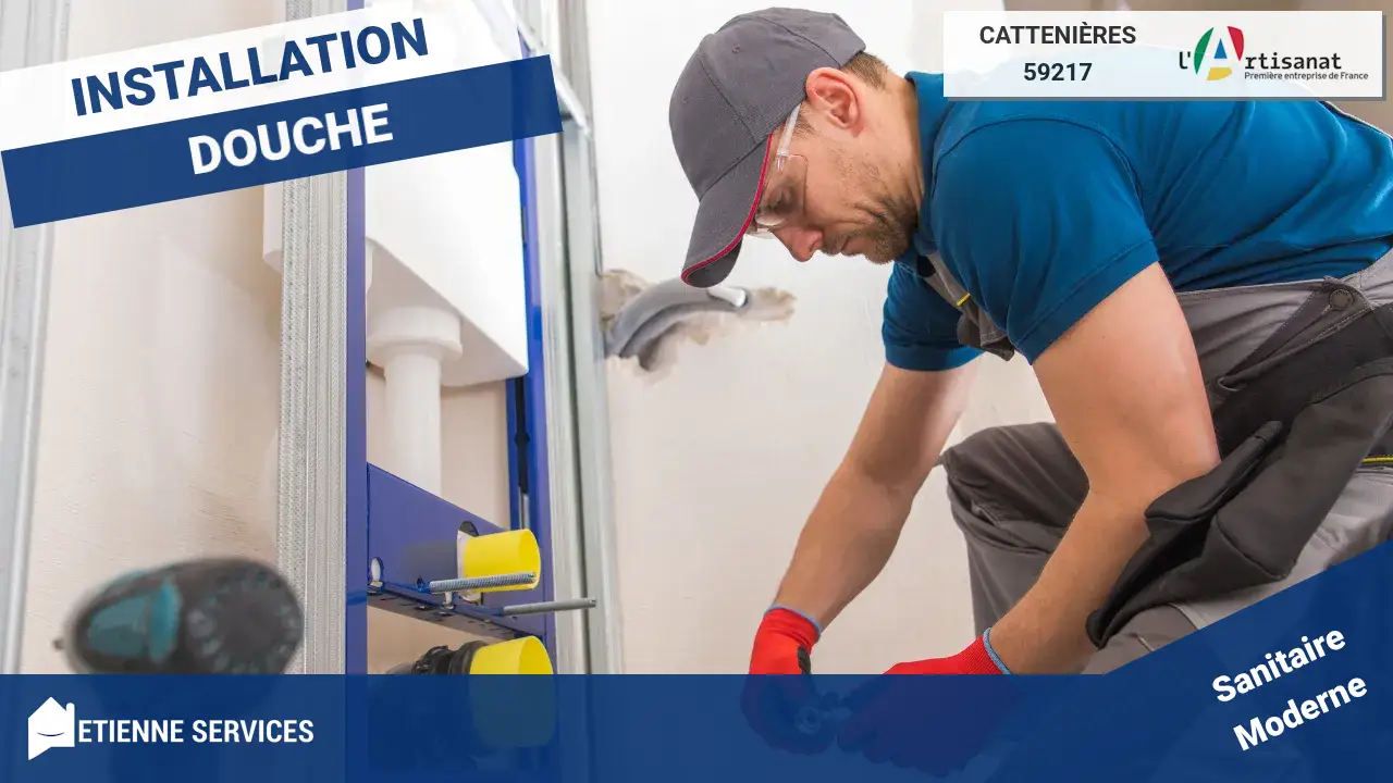 Installation de Sanitaire sur-mesure par votre Plombier à Cattenières