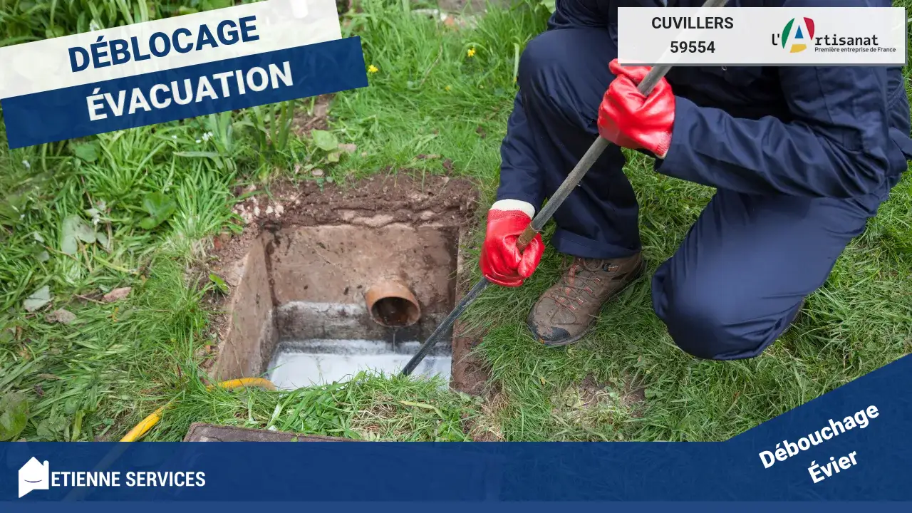 Service de Débouchage de Canalisation par votre Plombier à Cuvillers