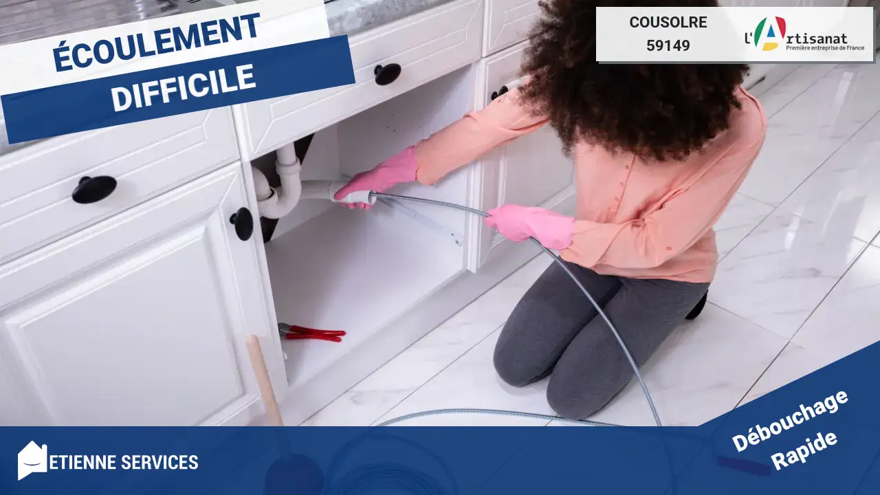 Débouchage de Canalisation à Cousolre (59149) | Plombier Efficace et Rapide
