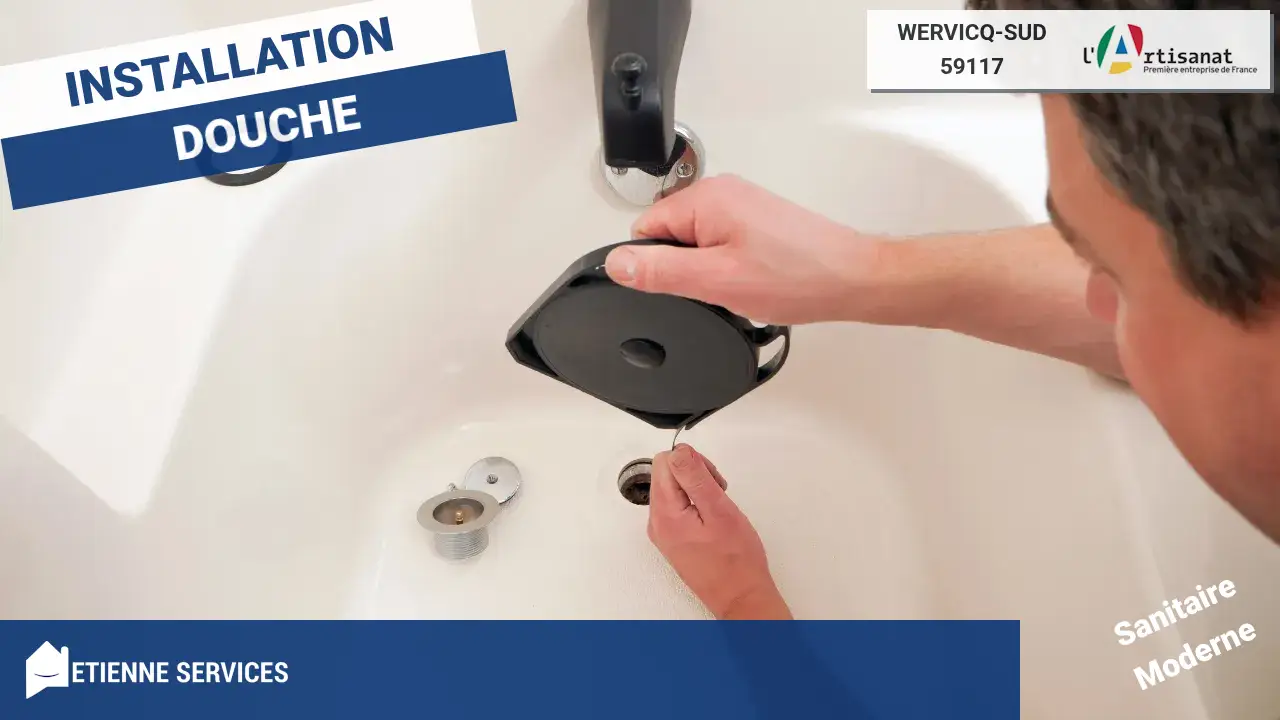 Installation de Sanitaire Professionnelle par votre Plombier à Wervicq-Sud