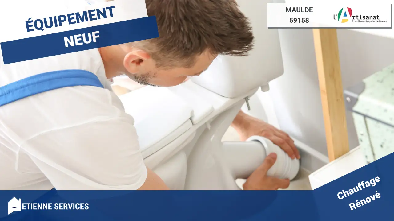 Services d'Installation de Sanitaire par votre Plombier à Maulde (59158)