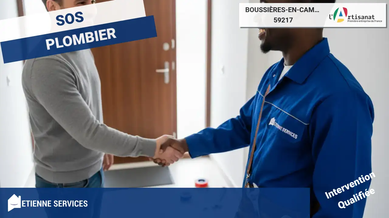 Dépannage et installation : Plombier Boussières-en-Cambrésis-59217