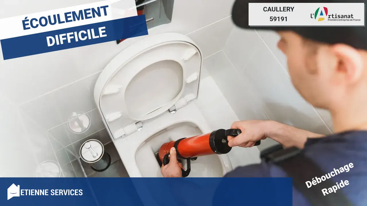 Service de Débouchage de Canalisation par votre Plombier à Caullery (59191)