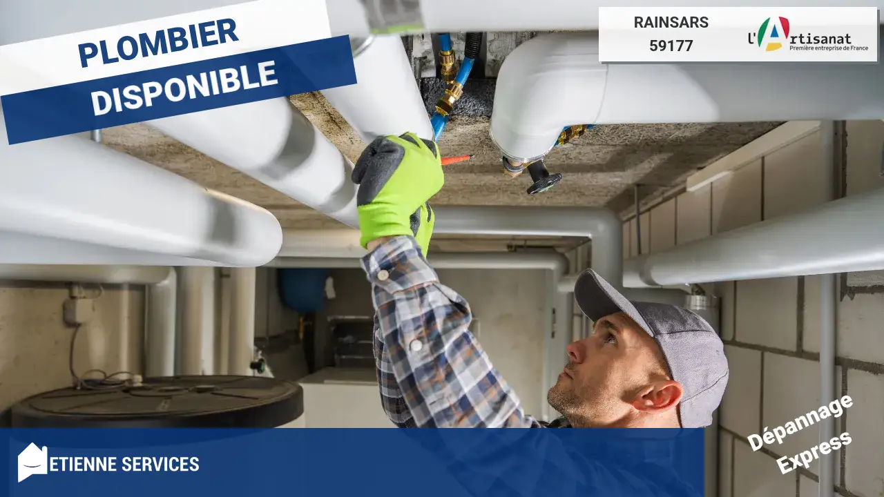 Dépannage et installation plomberie par votre plombier Rainsars (59177)