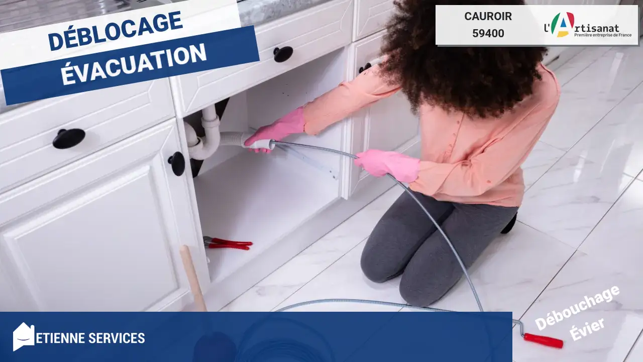 Service de Débouchage de Canalisation par votre Plombier à Cauroir (59400)