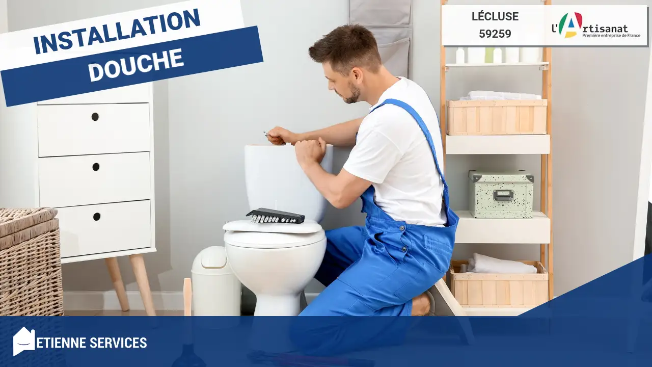 Installation de Sanitaire sur mesure par votre Plombier à Lécluse (59259)
