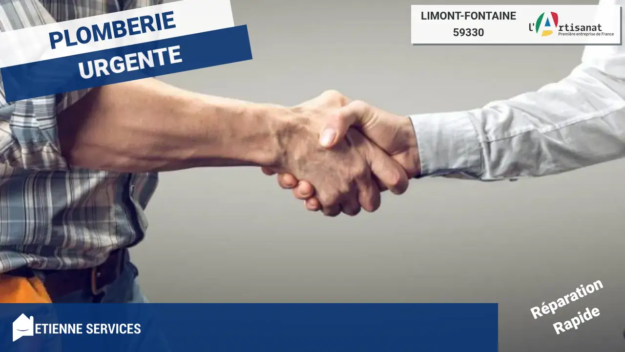 Dépannage et installation plomberie par votre plombier à Limont-Fontaine (59330)