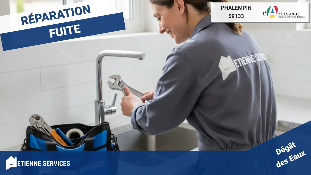 Réparation de fuite d'eau : Intervention rapide de votre Plombier à Phalempin