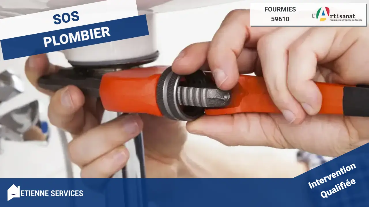 Dépannage et Installation par votre Plombier à Fourmies (59610)