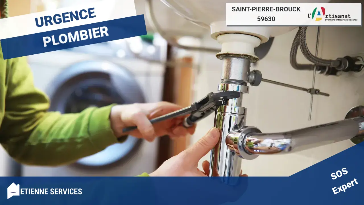 Dépannage et Installation par votre Plombier à Saint-Pierre-Brouck (59630)