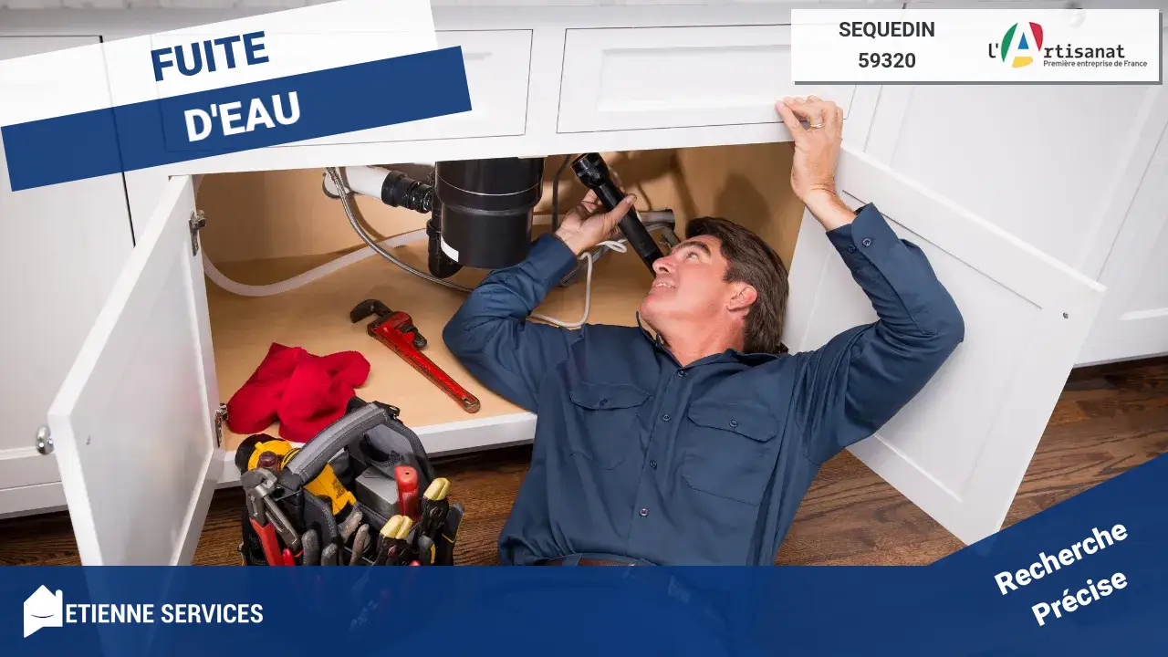 Réparation de Fuite d'Eau Rapide par notre Plombier à Sequedin