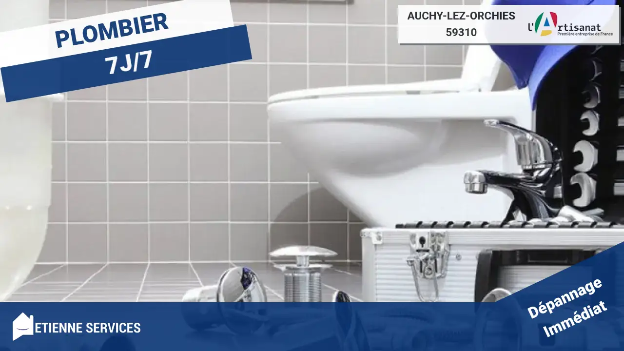 Dépannage et Installation Plomberie par votre Plombier à Auchy-lez-Orchies
