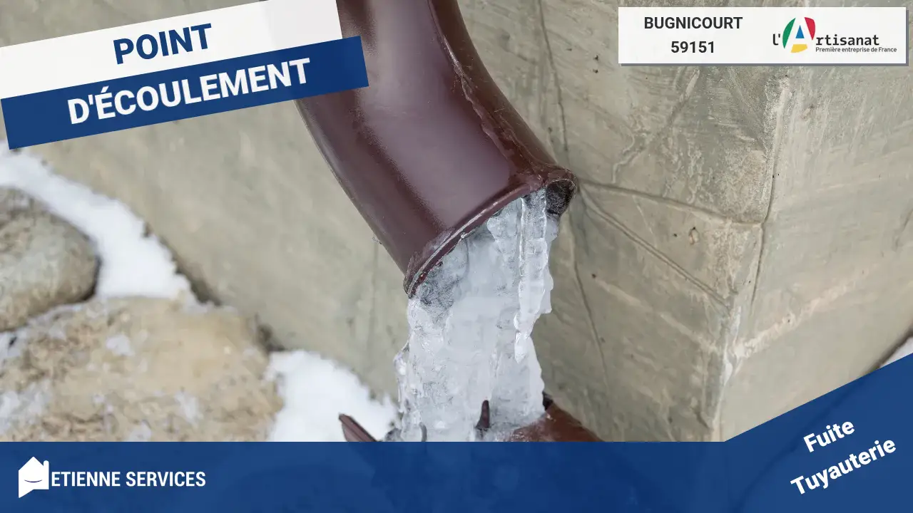 Réparation de Fuite d'Eau Rapide par votre Plombier à Bugnicourt (59151)