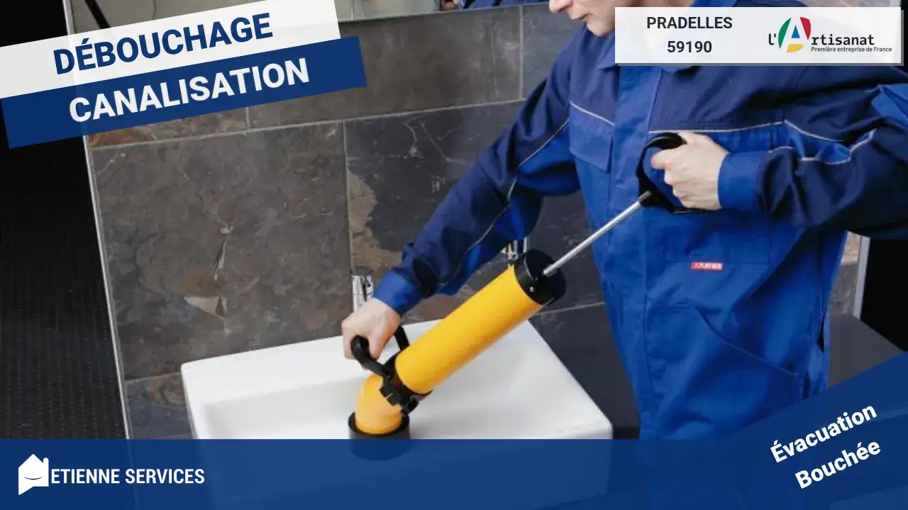 Débouchage de canalisation : intervention rapide par votre plombier à Pradelles (59190)