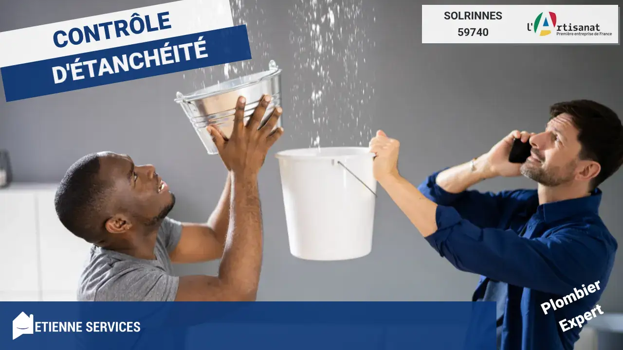 Réparation de Fuite d'Eau par votre plombier à Solrinnes (59740)